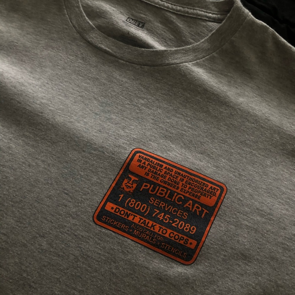 Obey Public Art Services T-Shirt